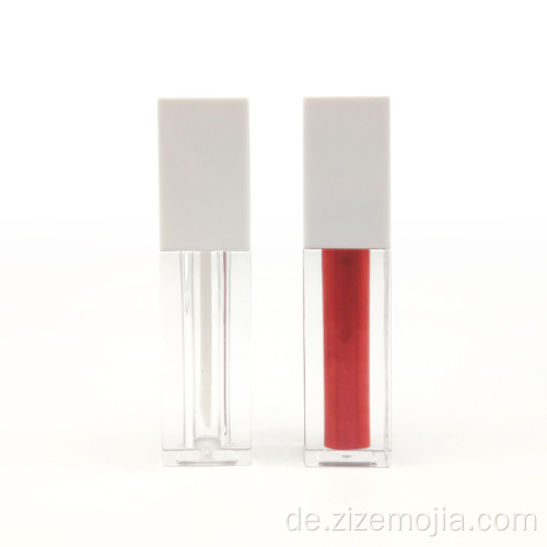 5ml mattierte quadratische kleine Lipgloss-Leerröhrchen